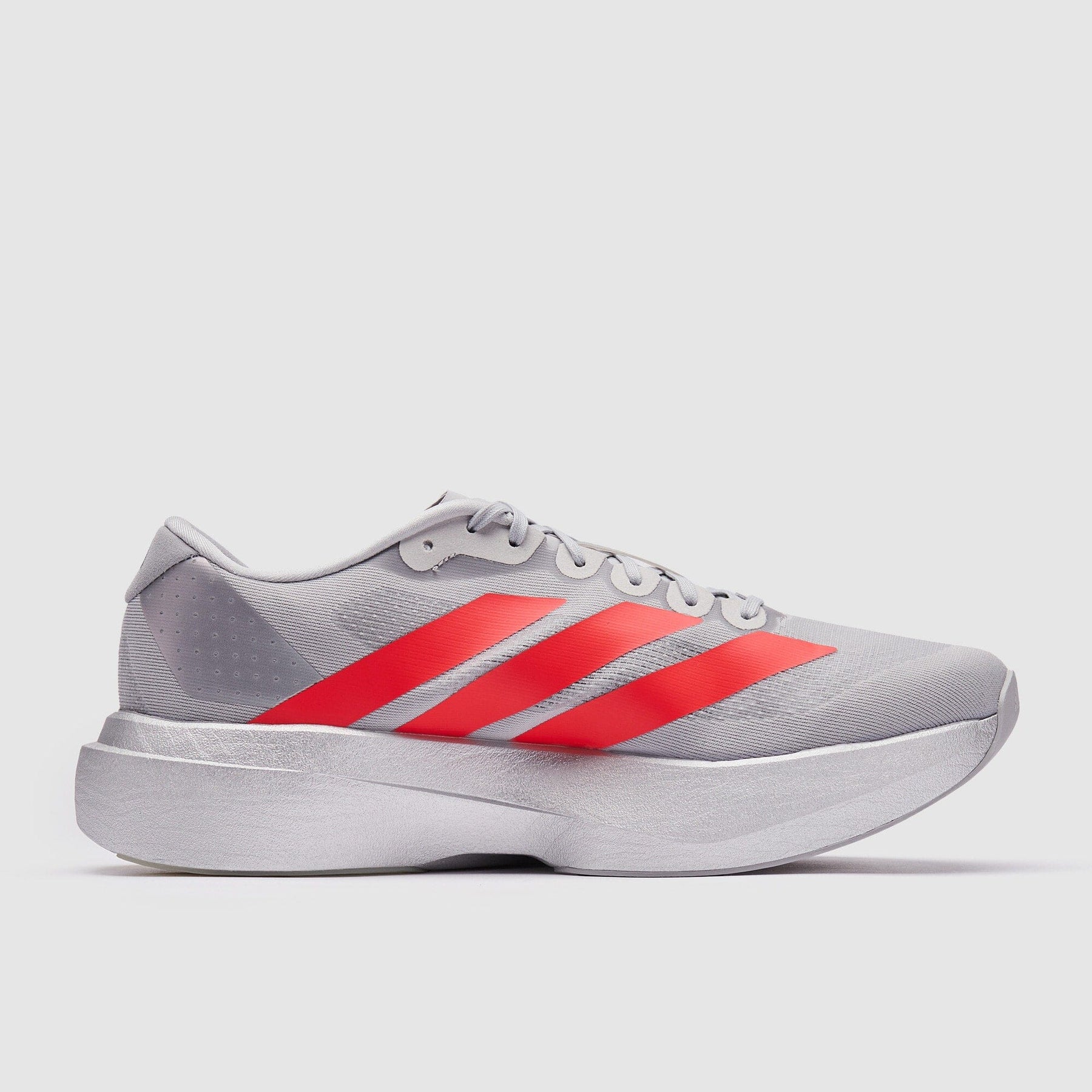 Tênis Adizero EVO SL gray with red KI3381 corida Adidas 