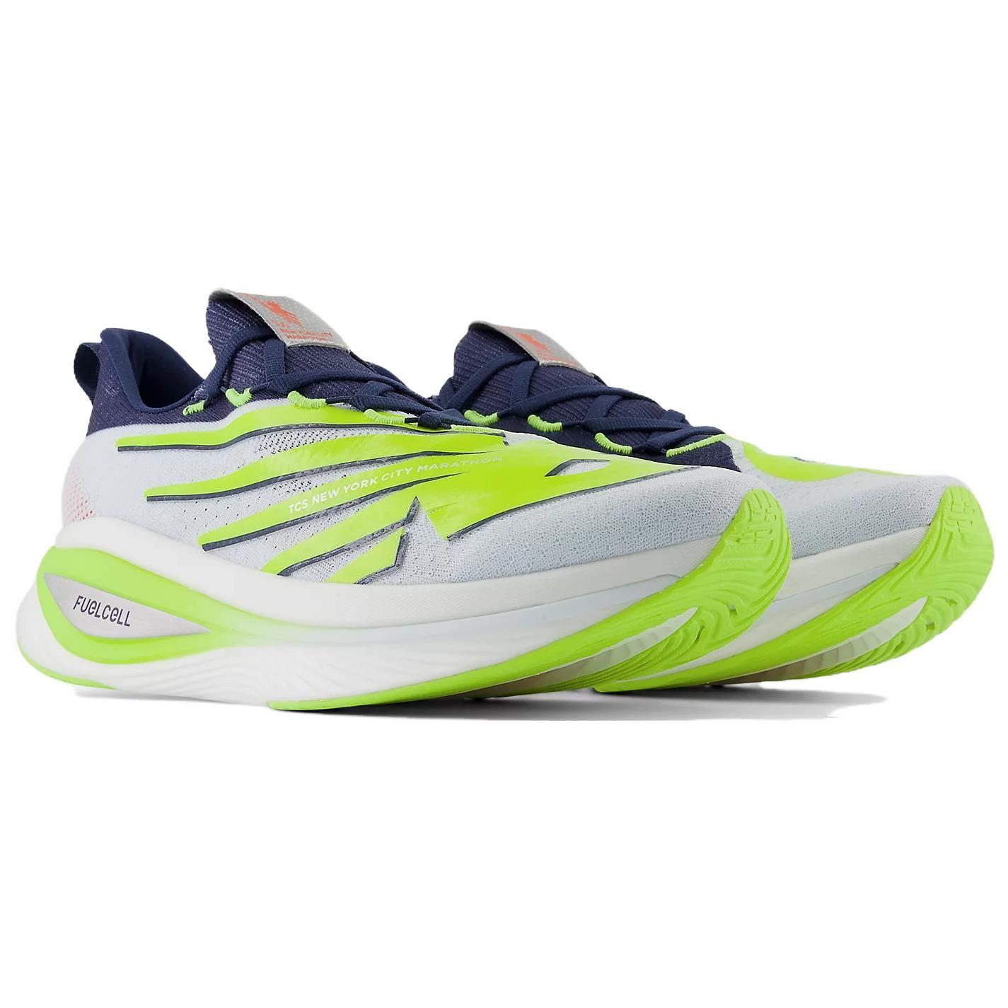 Tênis New Balance Fuelcell Supercomp Elite v3 'TCS NYC Marathon (2023)' Azul/Verde - MRCELNM3