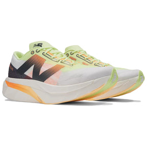 Tênis New Balance Fuelcell Supercomp Elite v4 'White Lime Mango' Verde/Laranja - MRCELLA4