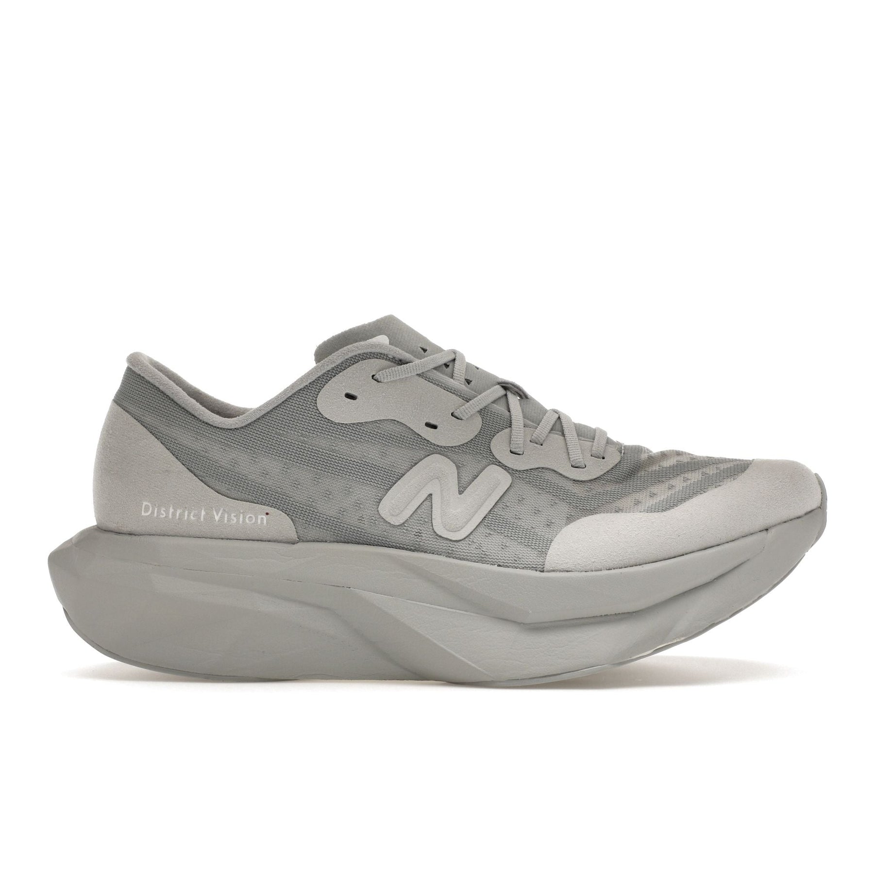 Tênis New Balance FuelCell SuperComp Elite v4 x District Vision 'Aluminum Grey' - MRCELVD4