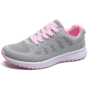 Tênis STRY 3 Feminino Sapatos Lojas Quinho 34 Cinza / Rosa 
