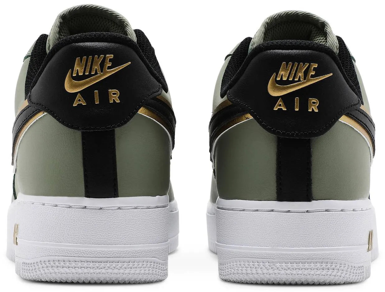 Tênis Nike Air Force 1 '07 LV8 Metallic Swoosh Pack - Oil Green - DA8481-300