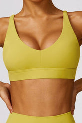 Top Feminino PrimeFit - com bojo FEMININO - ROUPAS - TOP Lojas Quinho Amarelo P 