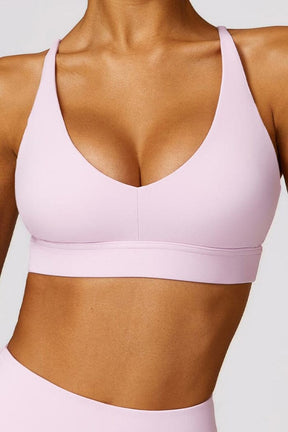 Top Feminino PrimeFit - com bojo FEMININO - ROUPAS - TOP Lojas Quinho Rosa Claro P 