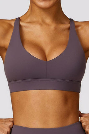 Top Feminino PrimeFit - com bojo FEMININO - ROUPAS - TOP Lojas Quinho Roxo P 